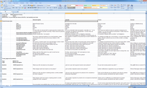 excel survey template excel survey template with option buttons