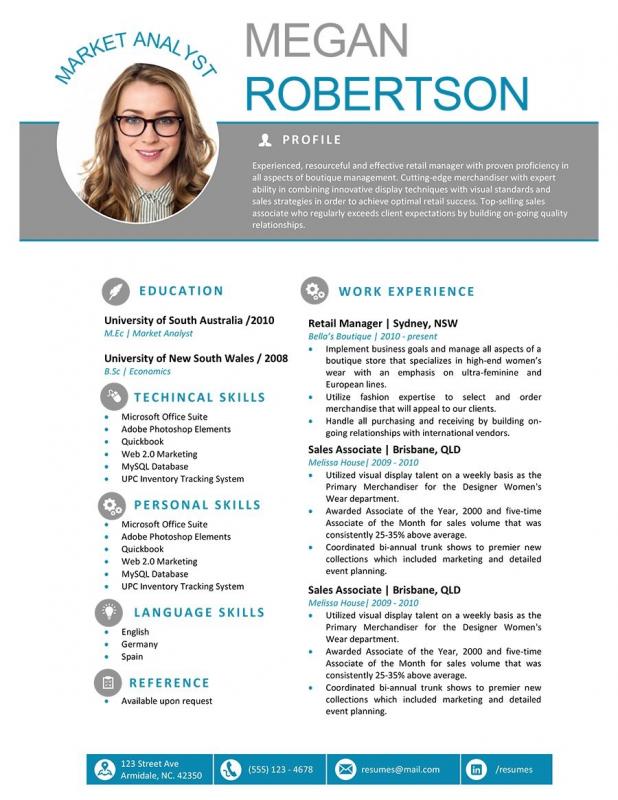 executive resume template