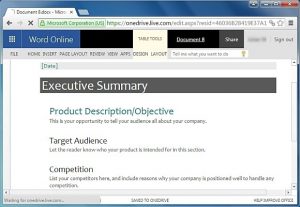 executive summary format example executive summary template for word