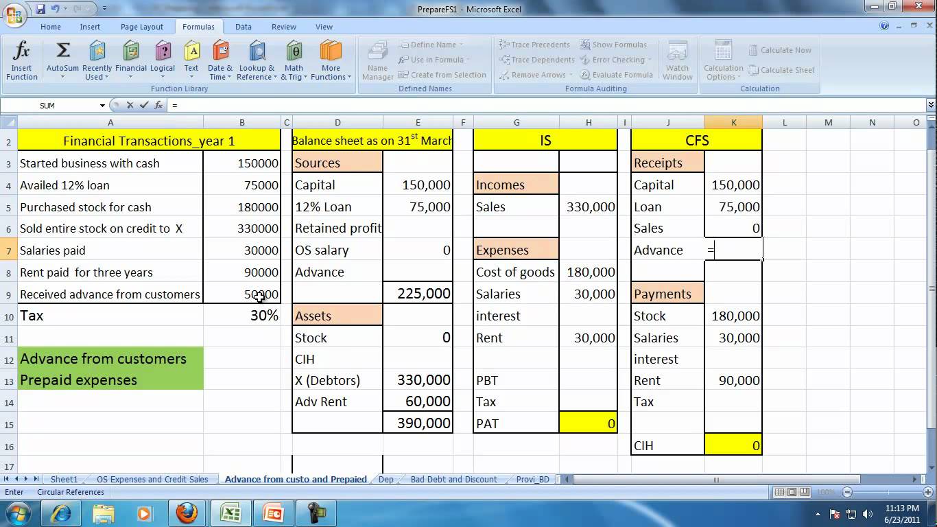 expense report template excel