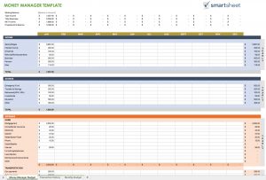 expense sheets templates ic moneymanager