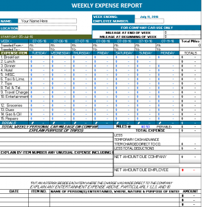 expense sheets templates weekly expense report x