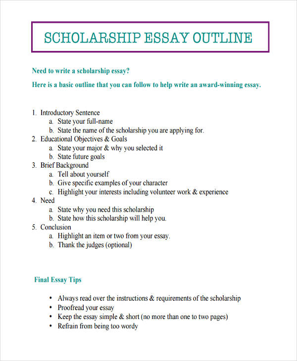 expository essay format