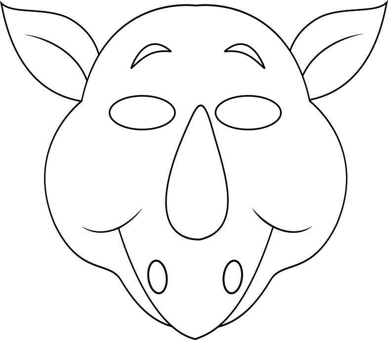 Face Mask Template Template Business