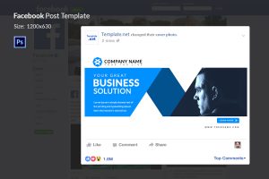 facebook business page template facebokk rectangle shared links x