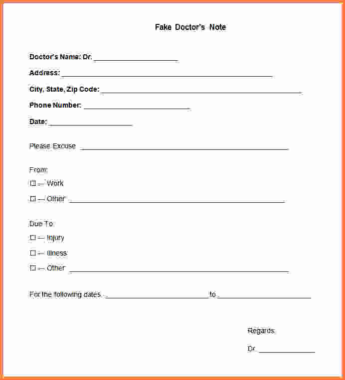 Fake Doctors Note Free Download 