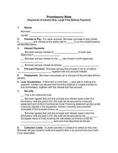 family loan agreement promissory note template