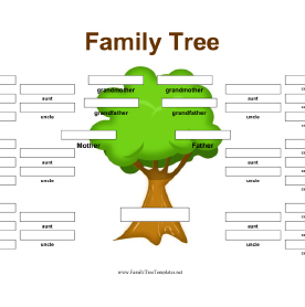 family tree blank