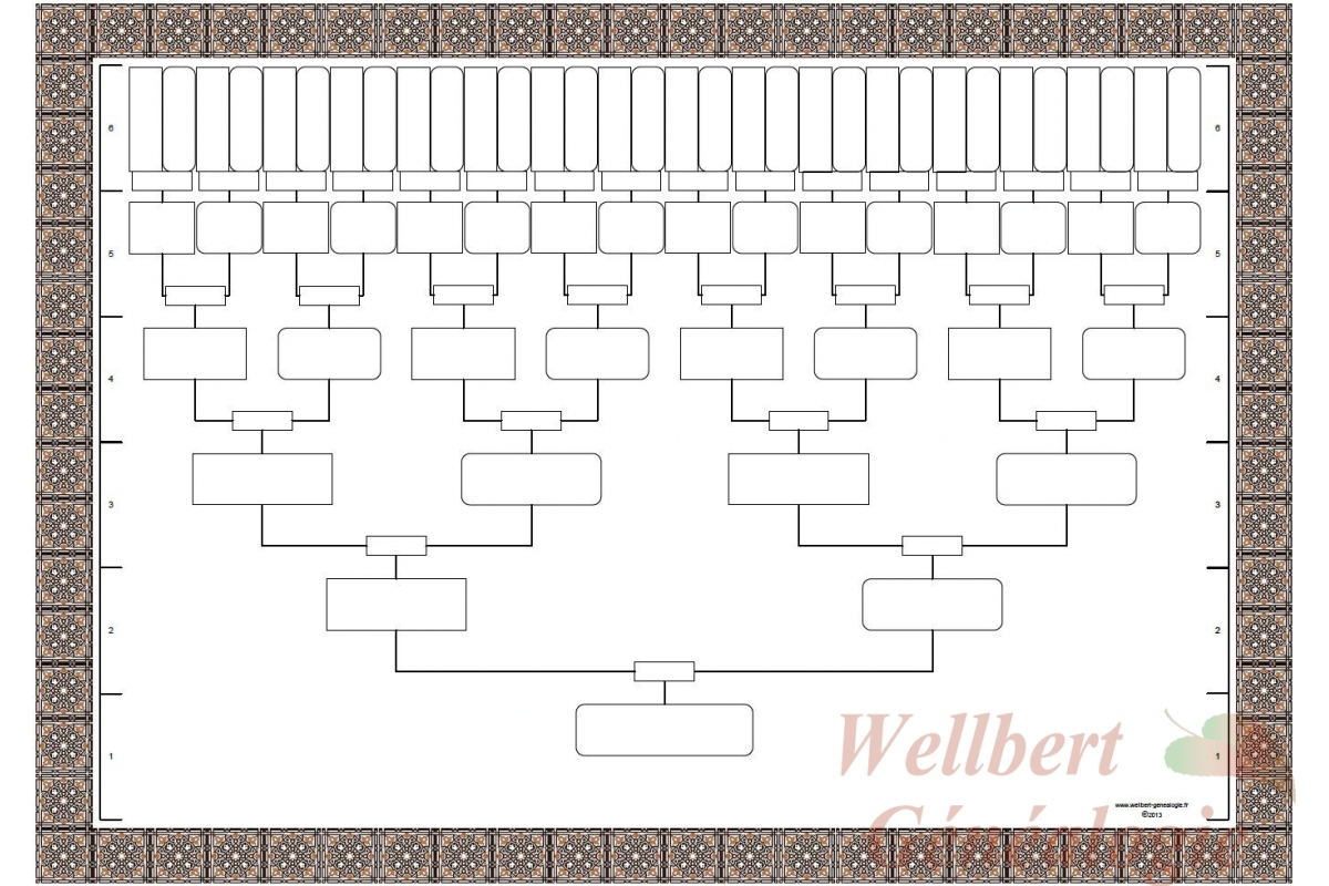 Free Printable Blank Family Tree Templates