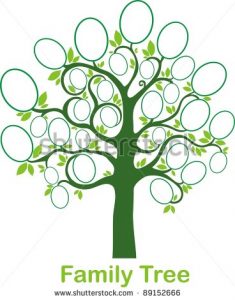 family tree design family tree vector