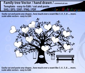 family tree outline beaffbcdbabec