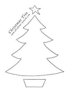 family tree printable freestencilchristmastree