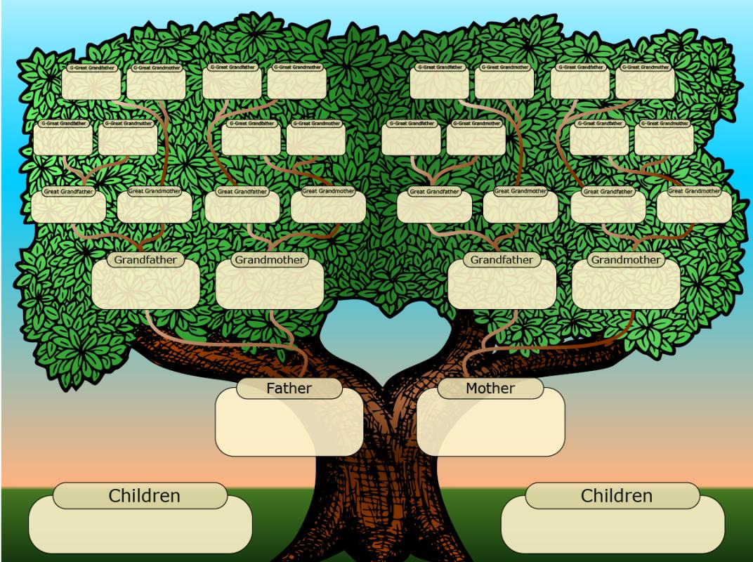 Does Google Sheets Have A Family Tree Template