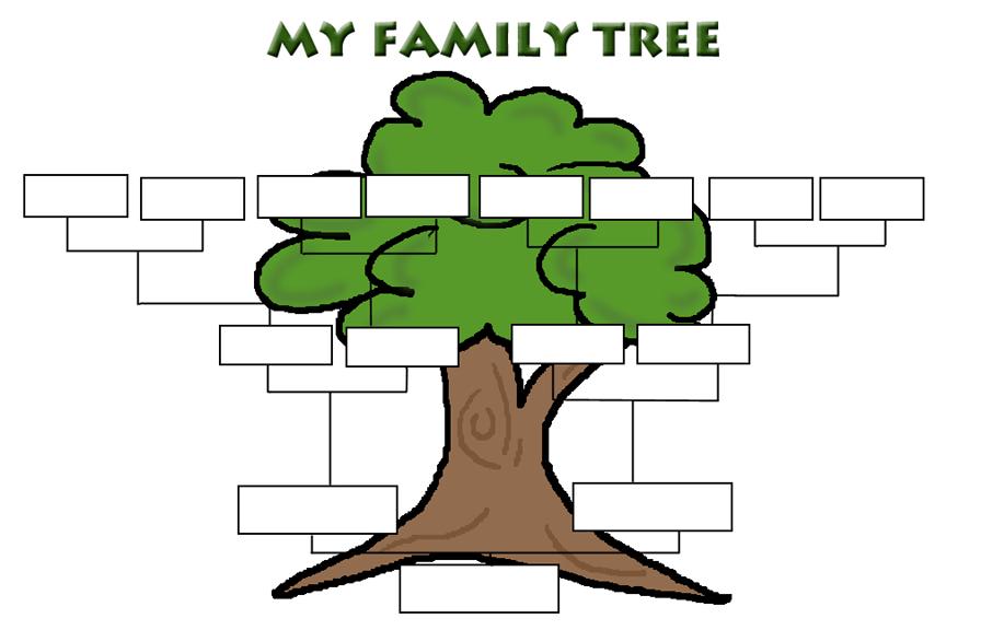 family tree template free