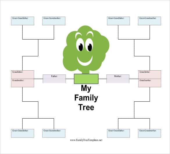 family tree template free