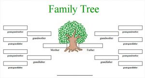 family tree template word generation family tree in color template pdf format download