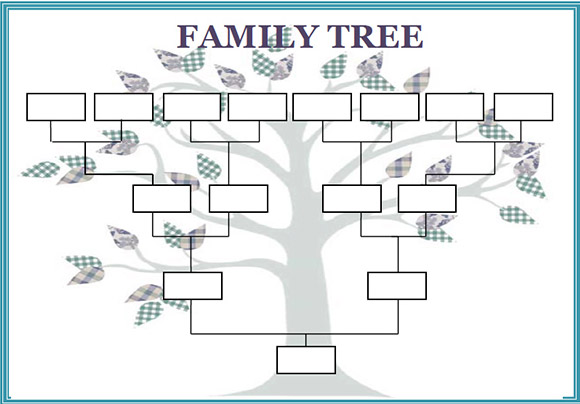 family tree template word