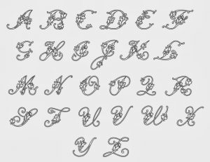 fancy cursive letters fancy handwriting styles