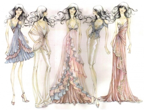 fashion design sketches