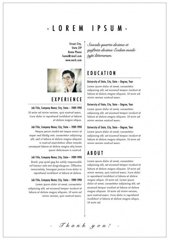 fashion design resume templates