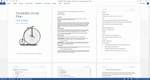 feasibility analysis template feasibility study template word