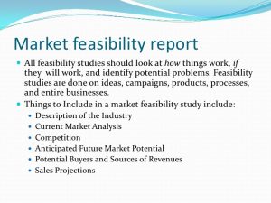 feasibility analysis template market feasibility