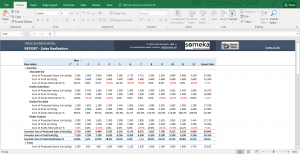 feasibility analysis template trade business model excel template