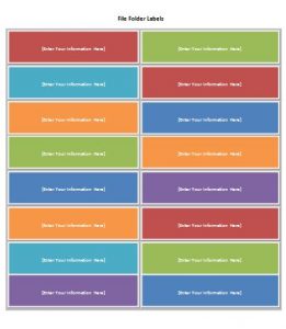 file folder labels template file folder labels