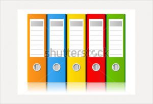 file folder labels template sample file folder label template vector illustration