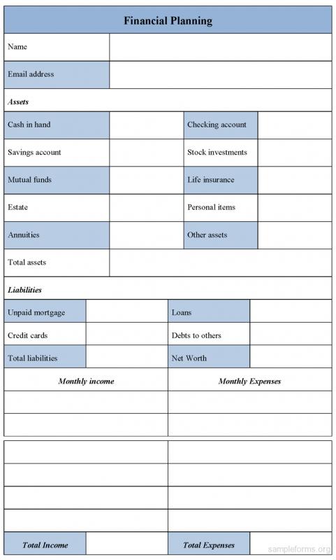 financial advisor business plan