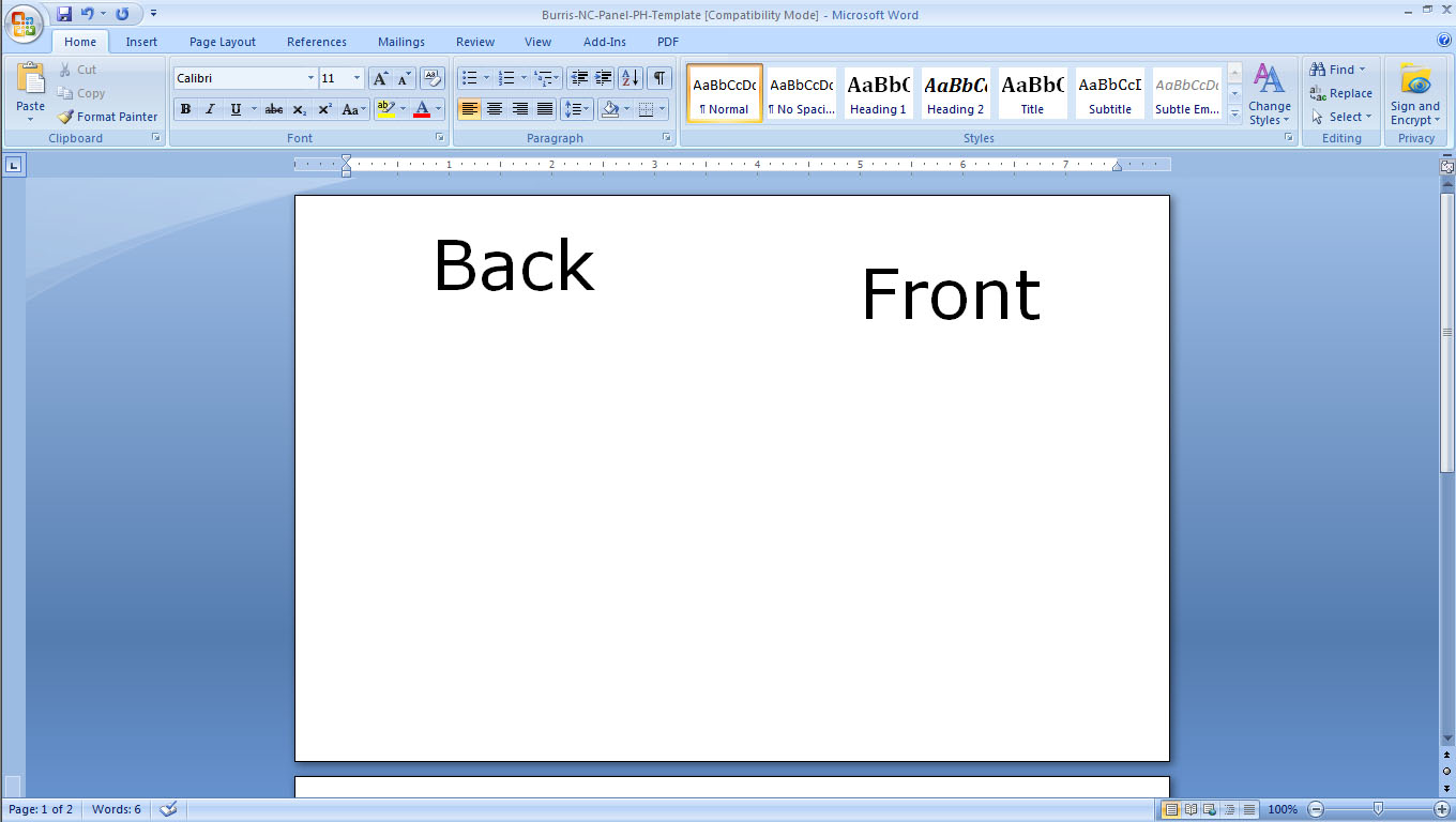 How To Create A Note Card Template In Word