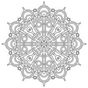 flower coloring pages pdf geometric color pages