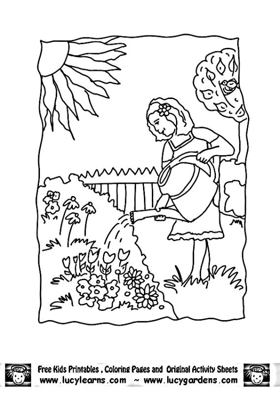 flower coloring pages pdf