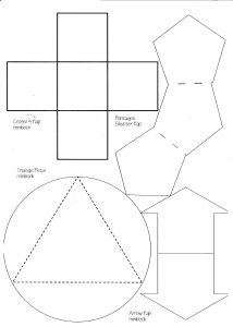 foldable card templates minibook master template