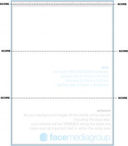 folding card template free print ready o