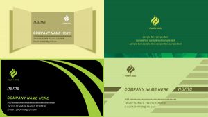 folding card templates simple business card template psd