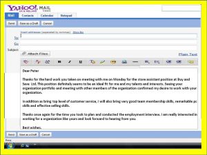 follow up email after interview sending a thank you email after an interview