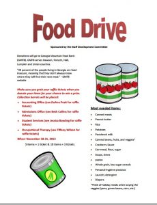 food drive flyer template free food flyer