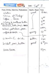 food journal pdf food log examplesm