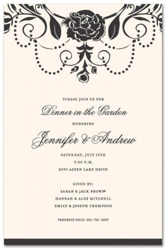 formal invitation template