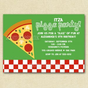 formal invitations template printable pizza party invitations