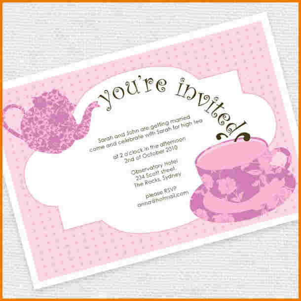 formal invitations template