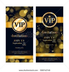 formal invite templates stock vector vip party premium invitation card poster flyer black and golden design template golden glow bokeh