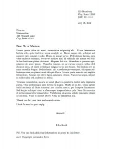 Formal Letter Heading | Template Business