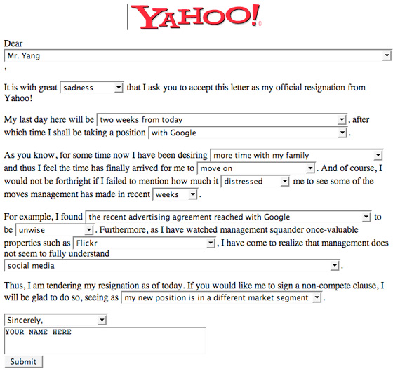 formal report template