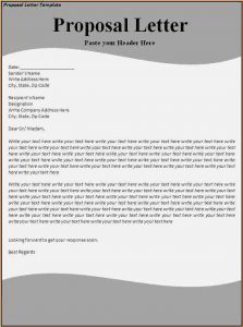 format business letter writing a proposal example how to write a business grant proposal