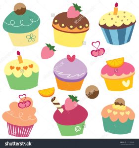 format for a resume stock vector yummy cupcakes clip art