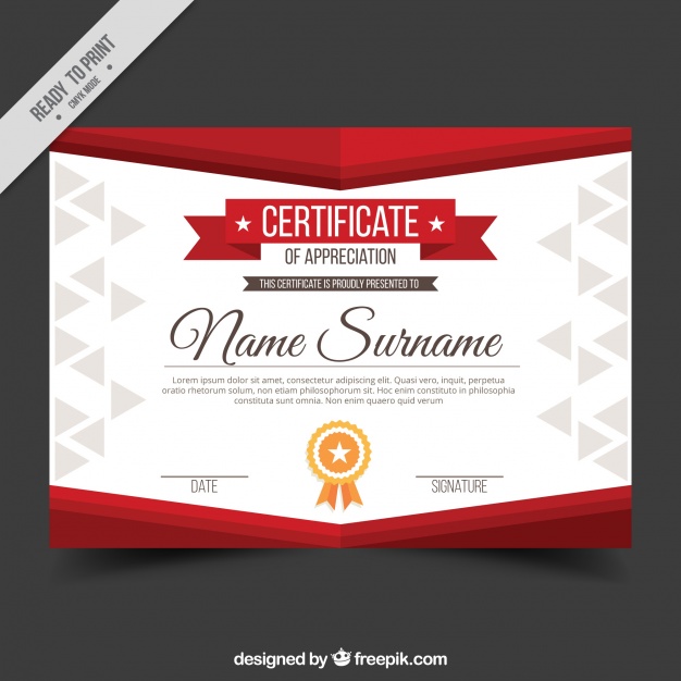 free award templates