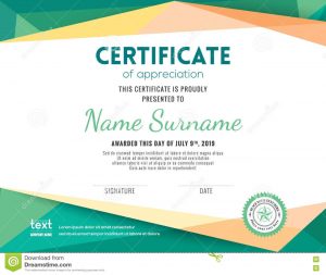 free award templates modern certificate background design template stock vector image pertaining to certificate design background