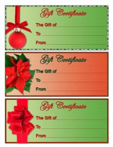 free blank certificate templates free christmas gift certificate templates to download x